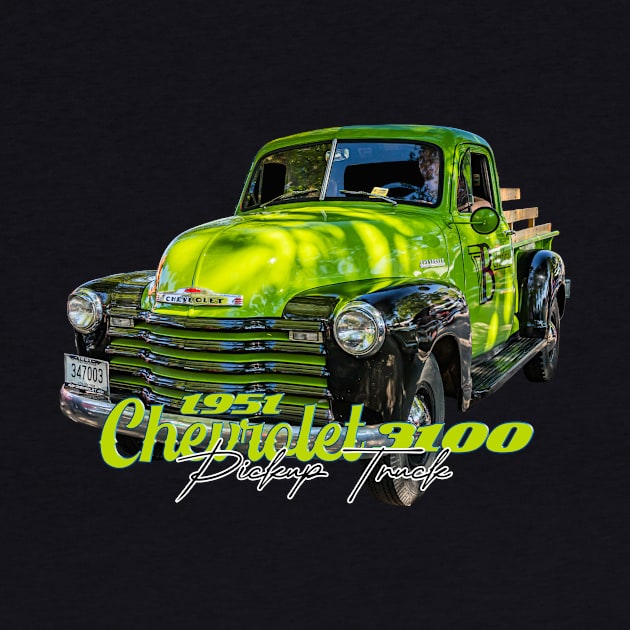 1951 Chevrolet 3100 Pickup Truck by Gestalt Imagery